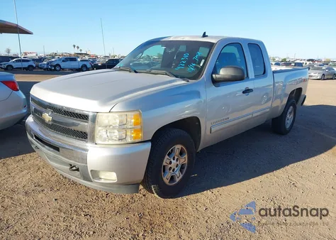 2011 Chevrolet Silverado 1500 Lt из США, поврежденный, VIN 1GCRCSE06BZ422310